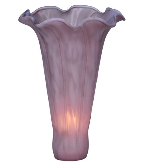 Meyda Lighting Cranberry Pond lily 11" 3-Light Mahogany Bronze Wall Sconce With Cranberry Shade Glass