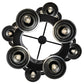 Meyda Lighting Cretella 257009 60" 72-Light 6-Tier Solar Black Chandelier