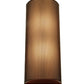 Meyda Lighting Cuivre 8" 2-Light Transparent Copper Wall Sconce