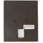 Meyda Lighting Cumberland 12" Bronze Wall Sconce With White Statuario Idalight Shade Glass