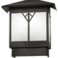 Meyda Lighting Cumberland 12" Bronze Wall Sconce With White Statuario Idalight Shade Glass