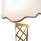 Meyda Lighting Custard & Cone 18" Wall Sconce With White Textrene Shade