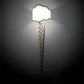 Meyda Lighting Custard & Cone 18" Wall Sconce With White Textrene Shade