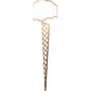 Meyda Lighting Custard & Cone 18" Wall Sconce With White Textrene Shade