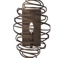 Meyda Lighting Cyclone 10" Timeless Bronze Wall Sconce