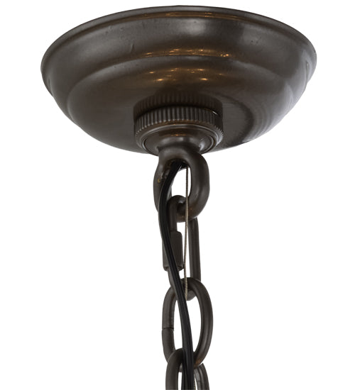 Meyda Lighting Cyclone 20" 13-Light Bronze Metallic Chandelier