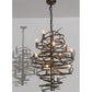 Meyda Lighting Cyclone 20" 13-Light Bronze Metallic Chandelier
