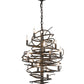 Meyda Lighting Cyclone 20" 13-Light Bronze Metallic Chandelier