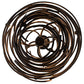 Meyda Lighting Cyclone 20" 13-Light Mahogany Bronze Chandelier