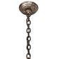 Meyda Lighting Cyclone 21" 12-Light Gunmetal Chandelier