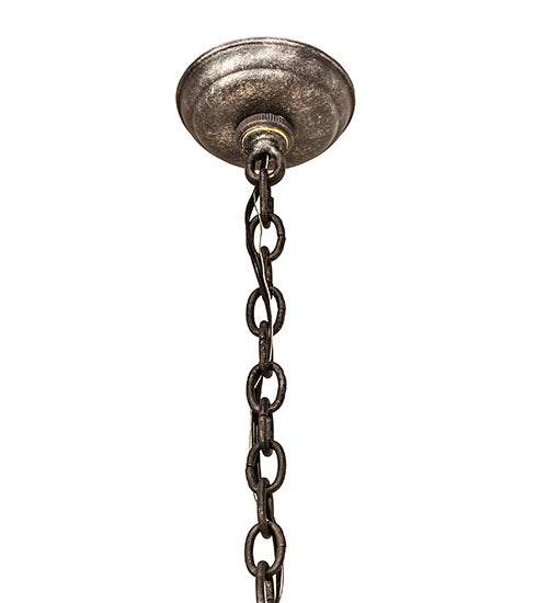 Meyda Lighting Cyclone 21" 12-Light Gunmetal Chandelier