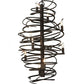 Meyda Lighting Cyclone 21" 9-Light Coffee Bean Chandelier