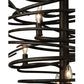 Meyda Lighting Cyclone 21" 9-Light Coffee Bean Chandelier