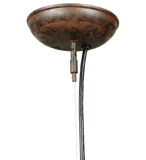 Meyda Lighting Cyclone 21" 9-Light Coffee Bean Chandelier
