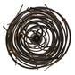 Meyda Lighting Cyclone 21" 9-Light Timeless Bronze Chandelier With Faux Candlelight