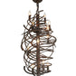 Meyda Lighting Cyclone 24" 13-Light Cajun Spice Chandelier