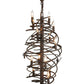 Meyda Lighting Cyclone 24" 13-Light Cajun Spice Chandelier