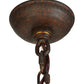 Meyda Lighting Cyclone 24" 13-Light Cajun Spice Chandelier