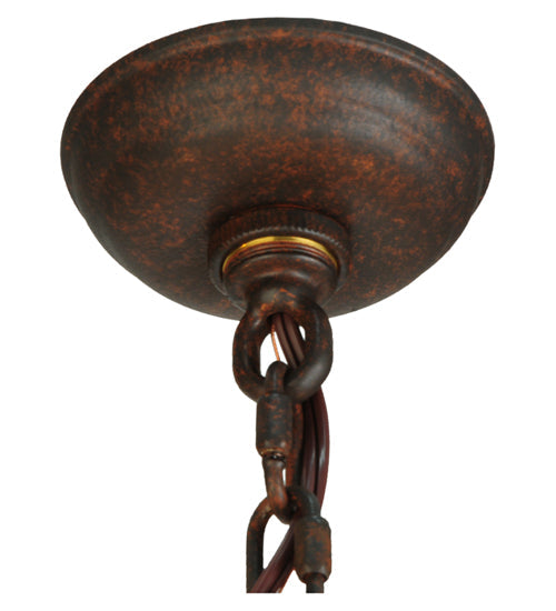 Meyda Lighting Cyclone 24" 13-Light Cajun Spice Chandelier