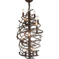 Meyda Lighting Cyclone 24" 13-Light Cajun Spice Chandelier