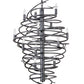 Meyda Lighting Cyclone 24" 13-Light Pewter Chandelier