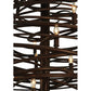 Meyda Lighting Cyclone 36" 18-Light Antique Rust Chandelier