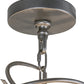 Meyda Lighting Cyclone 36" 18-Light Pewter Chandelier With Faux Candlelight