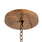 Meyda Lighting Cyclone 40" 20-Light Aged Gilded Gold Chandelier