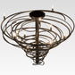 Meyda Lighting Cyclone 48" 14-Light Timeless Bronze Chandelier