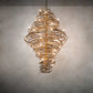 Meyda Lighting Cyclone 60" 36-Light Gilded Gold Chandelier