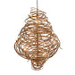 Meyda Lighting Cyclone 60" 36-Light Gilded Gold Chandelier