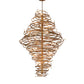 Meyda Lighting Cyclone 60" 36-Light Gilded Gold Chandelier