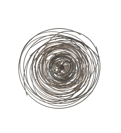Meyda Lighting Cyclone 60" 36-Light Pewter Chandelier
