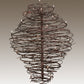 Meyda Lighting Cyclone 62" 36-Light Cafe Noir Rust Chandelier