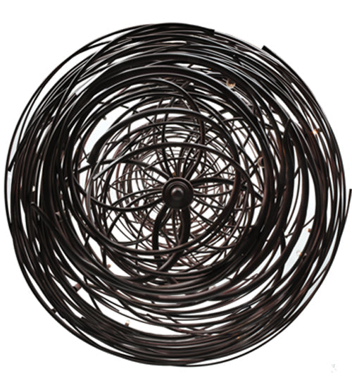 Meyda Lighting Cyclone 62" 36-Light Cafe Noir Rust Chandelier