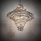 Meyda Lighting Cyclone 64" 36-Light Industrial Steel Chandelier