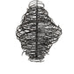 Meyda Lighting Cyclone 64" 36-Light Old Wrought Iron Chandelier