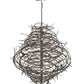 Meyda Lighting Cyclone 65" 36-Light Pewter Chandelier