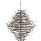 Meyda Lighting Cyclone 65" 36-Light Pewter Chandelier