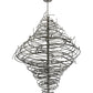 Meyda Lighting Cyclone 72" 36-Light Cosmic Silver Vein Chandelier