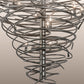Meyda Lighting Cyclone 72" 36-Light Cosmic Silver Vein Chandelier