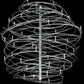 Meyda Lighting Cyclone 73" 36-Light Pewter Chandelier