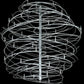 Meyda Lighting Cyclone 73" 36-Light Pewter Chandelier
