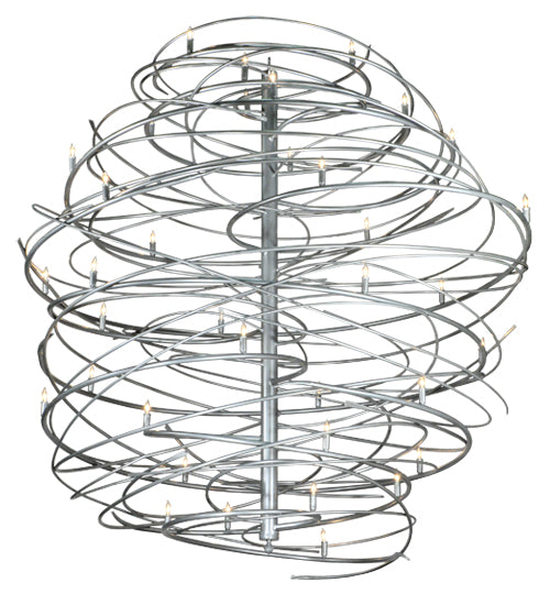 Meyda Lighting Cyclone 73" 36-Light Pewter Chandelier