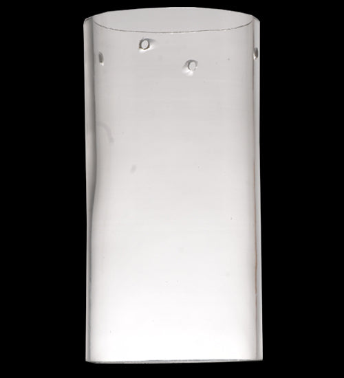 Meyda Lighting Cylindre 4" Clear Crystal Shade Glass
