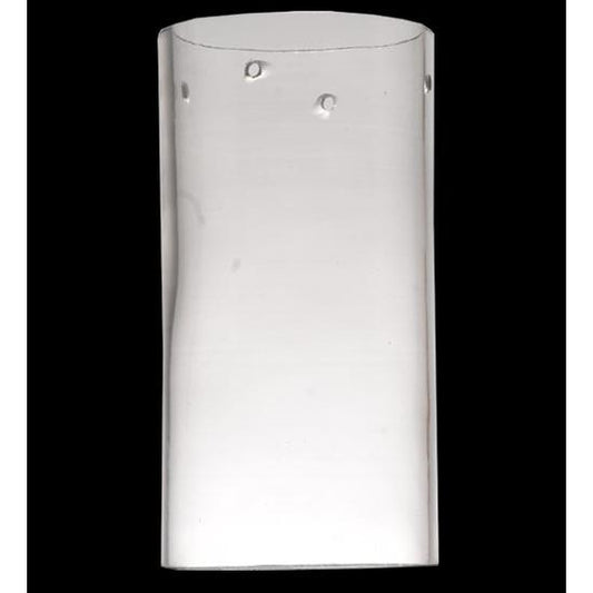 Meyda Lighting Cylindre 4" Clear Crystal Shade Glass