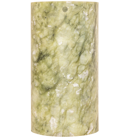 Meyda Lighting Cylindre 4" Green Jadestone Shade
