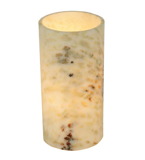 Meyda Lighting Cylindre 4" Light Green Jadestone Shade