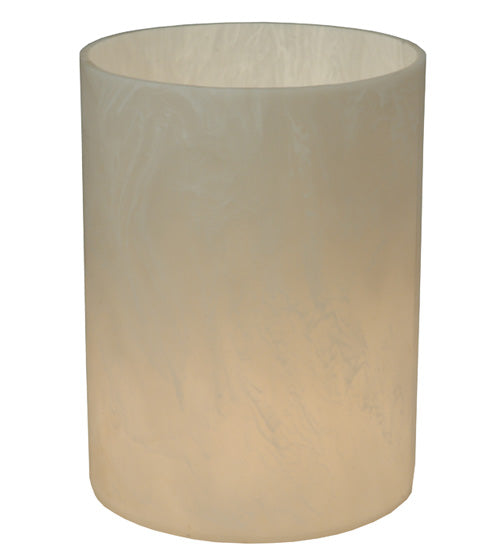 Meyda Lighting Cylindre 6" Fleshtone Idalight Shade