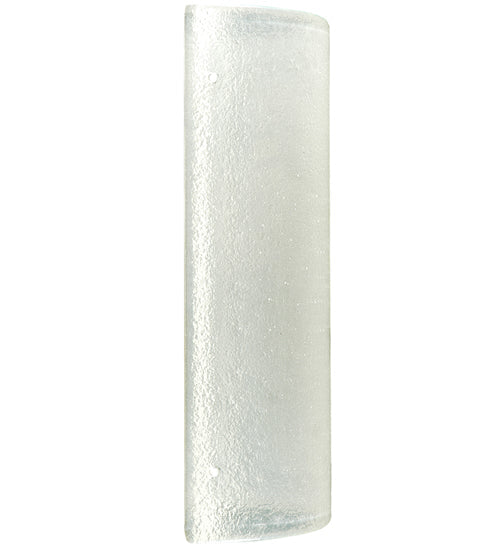 Meyda Lighting Cylindre 8"W x 15"H Clear Metro Fusion Shade Glass